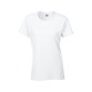 T-Shirt Gildan Heavy Cotton Damski BIAŁY / CZARNY