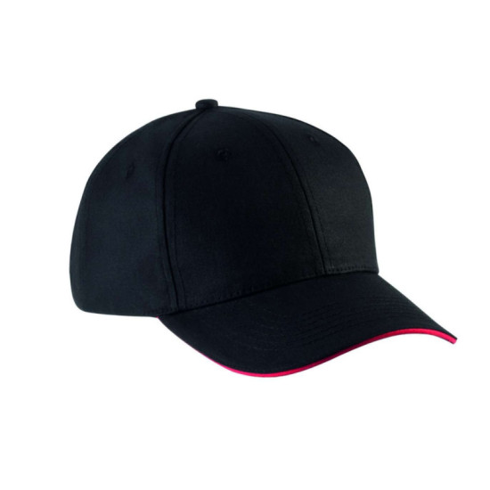 Czapka Sols SOLID BRUSHED TWILL 6 paneli