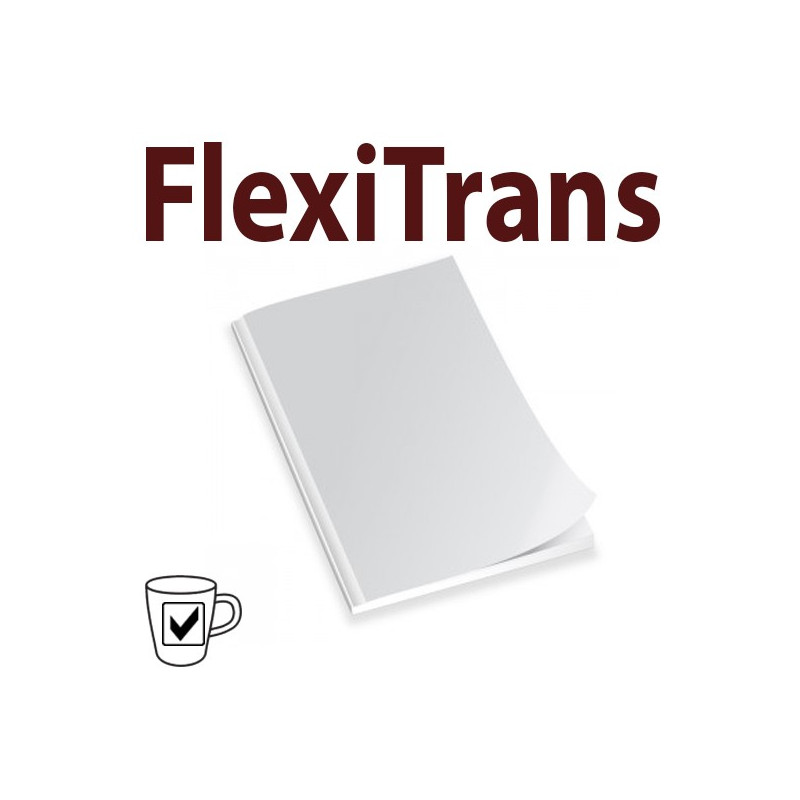Flexi Trans - papier do nadruków CMYK i White Toner  na twardych powierzchniach