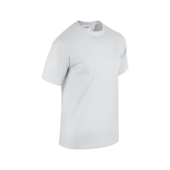 GILDAN Heavy Cotton 185g BIAŁY / CZARNY
