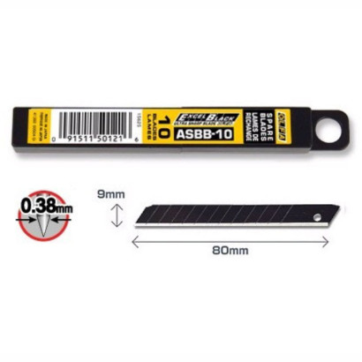 Ostrza segmentowe ASBB-10 Excel Black