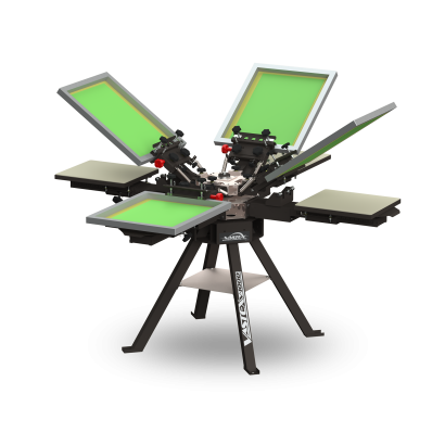 VASTEX | Manual Screen Printing Carousel with Micro-Registration V-1000