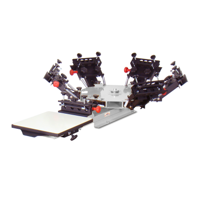 VASTEX | Manual Screen Printing Carousel with Micro-Registration V-1000