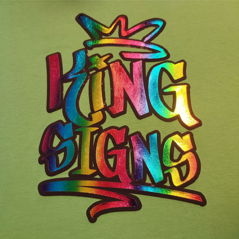 Flex - designs cut from flex film