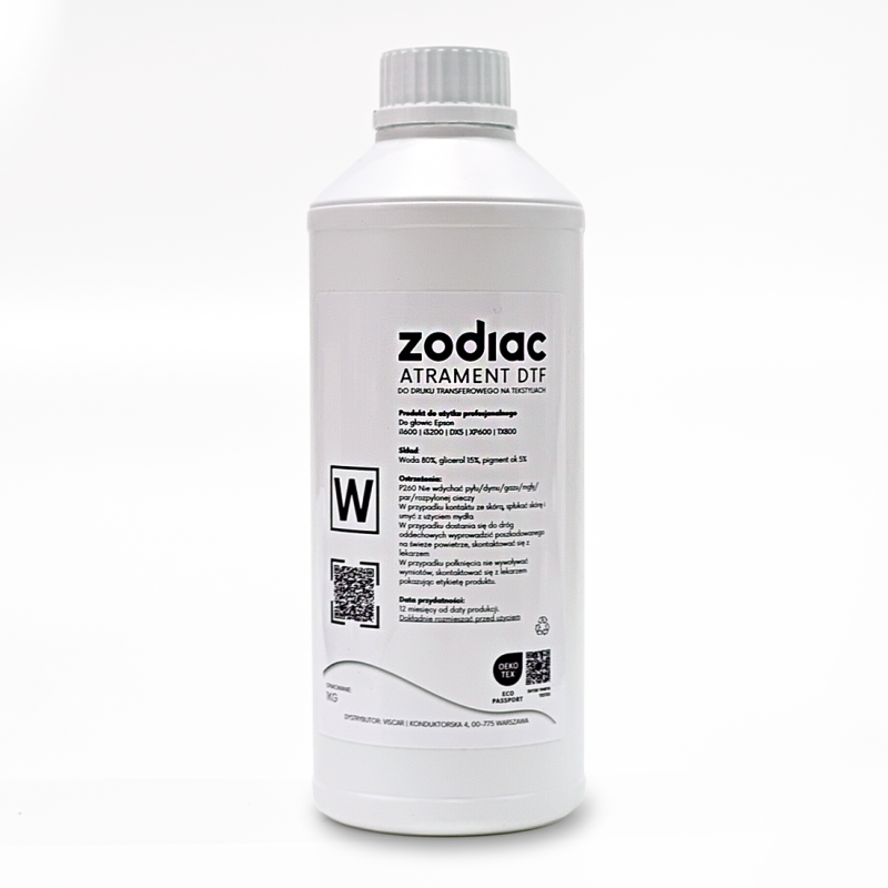 Atrament DTF Zodiac White 1kg
