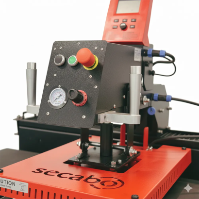 Secabo TPD7 SMART x Laser (2 x 40x50cm) - Pneumatic Heat Transfer Press